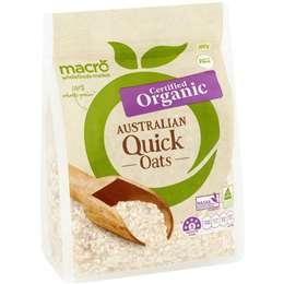 Macro Organic Quick Oats 500g