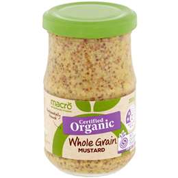 Macro Organic Wholegrain Mustard 200g