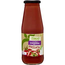 Macro Organic Pasta Sauce Passata 700g