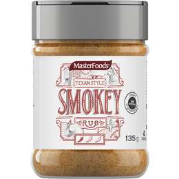 Masterfoods Dry Rub Smokey Texan Style 135g