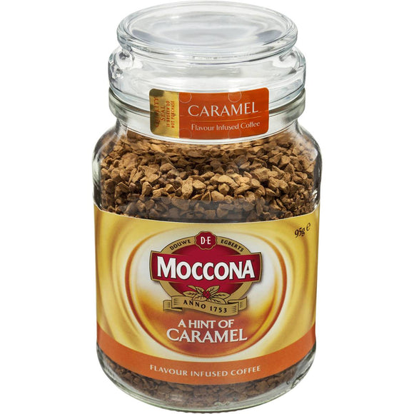 Moccona Freeze Dried Instant Coffee Caramel 95g