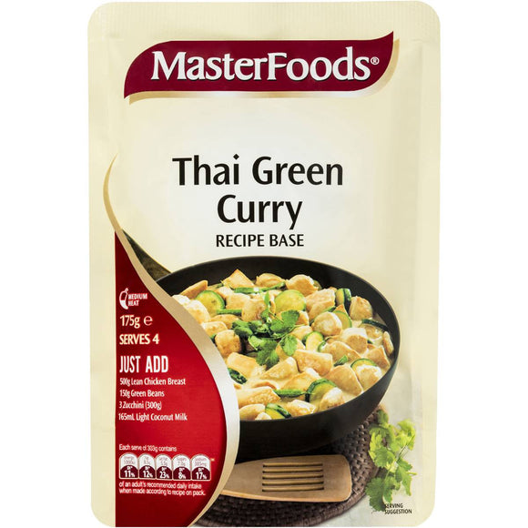 Masterfoods Thai Green Curry Recipe Base 175g