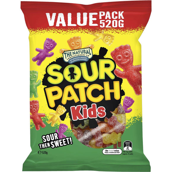 The Natural Confectionery Co Sour Patch Kids 520g