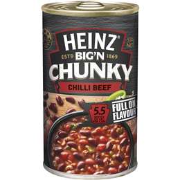 Heinz Big N Chunky Canned Soup Chilli Beef 520g