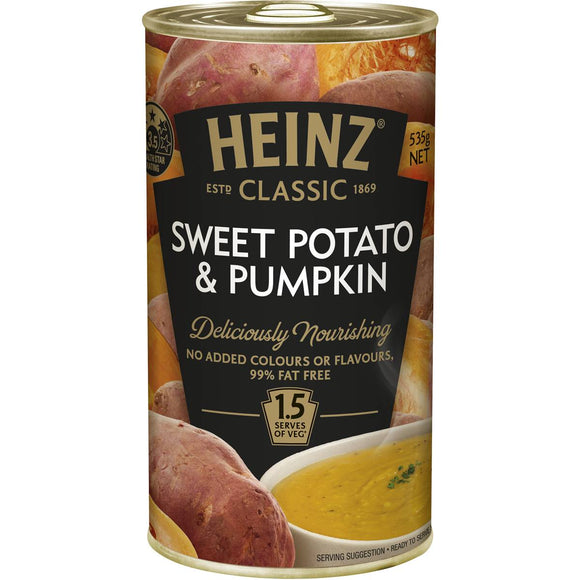 Heinz Classic Canned Soup Sweet Potato & Pumpkin 535g