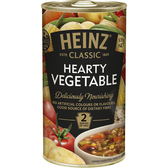 Heinz Classic Canned Soup Hearty Vegetable 535g