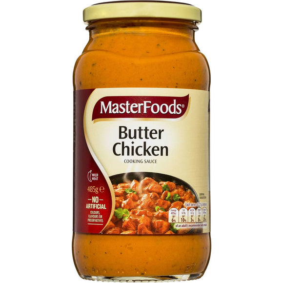 Masterfoods Simmer Sauce Butter Chicken 485g