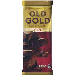 Cadbury Old Gold Dark Chocolate Original 200g block