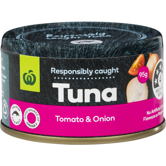 Woolworths Select Tuna In Tomato Sauce 95g