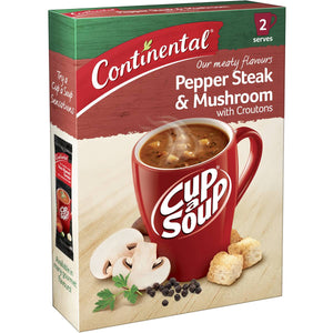 Continental Cup A Soup Pepper Steak & Mushroom With Croutons 52g