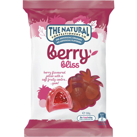 The Natural Confectionery Co Berry Bliss 200g bag
