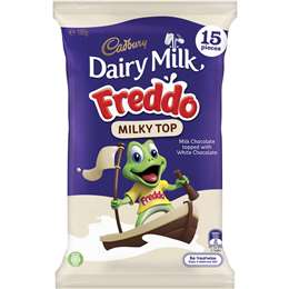 Cadbury Dairy Milk Freddo Frog Milky Top Sharepack 15pk 180g