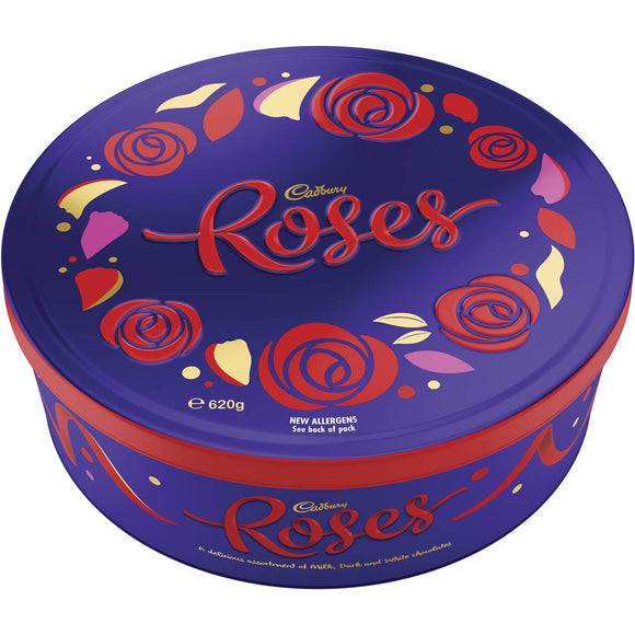 Cadbury Roses 620g tin