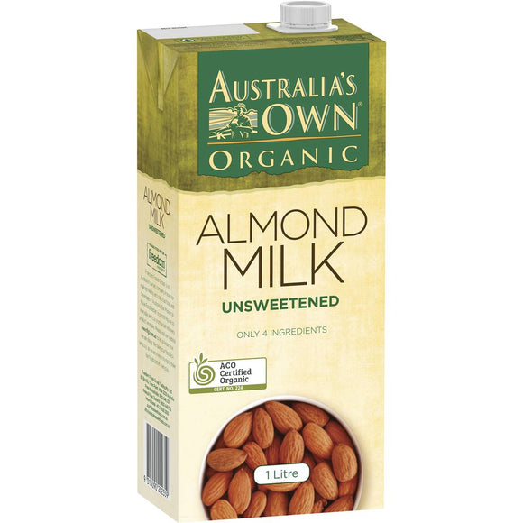 Australia's Own Unsweetened Almond Milk 1l