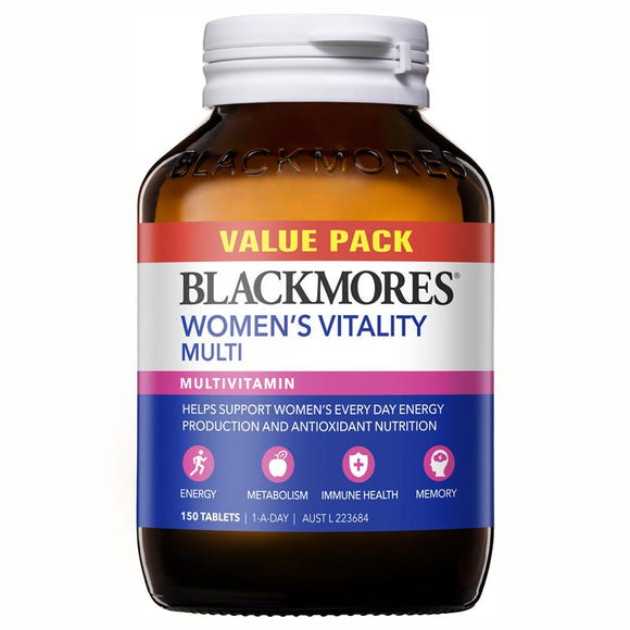 Blackmores Women's Vitality Multi Bulk Pack 150