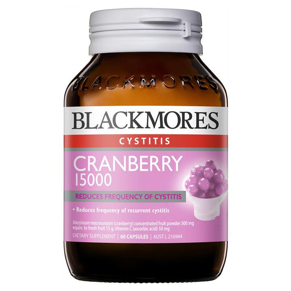 Blackmores Cranberry 15000mg 60 Capsules