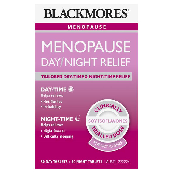 Blackmores Menopause Day and Night Relief 60 Tablets