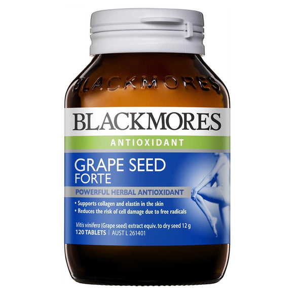 Blackmores Grape Seed Forte 120 Tablets Exclusive Size