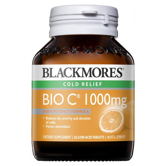 Blackmores Bio C 1000mg 62 Tablets Vitamin C