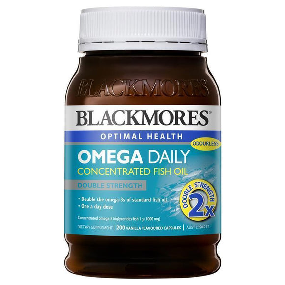 Blackmores Omega Daily 200 Capsules