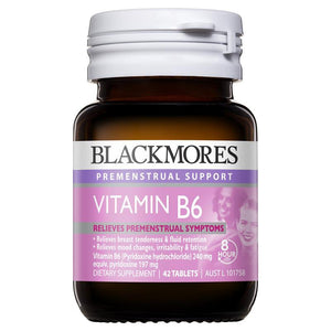 Blackmores PMS Support Vitamin B6 240mg 42 Tablets