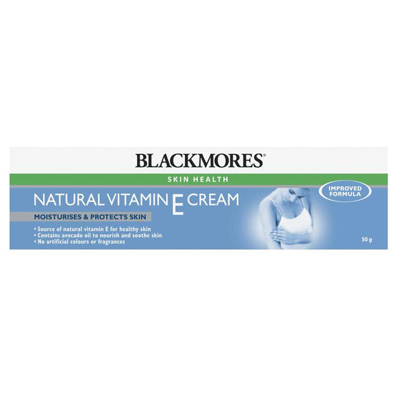 Blackmores Natural Vitamin E Cream 50g