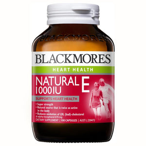 Blackmores Natural Vitamin E 1000IU 100 Capsules