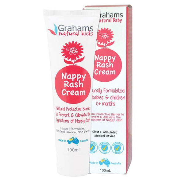 Grahams Natural Nappy Rash Cream 100ml