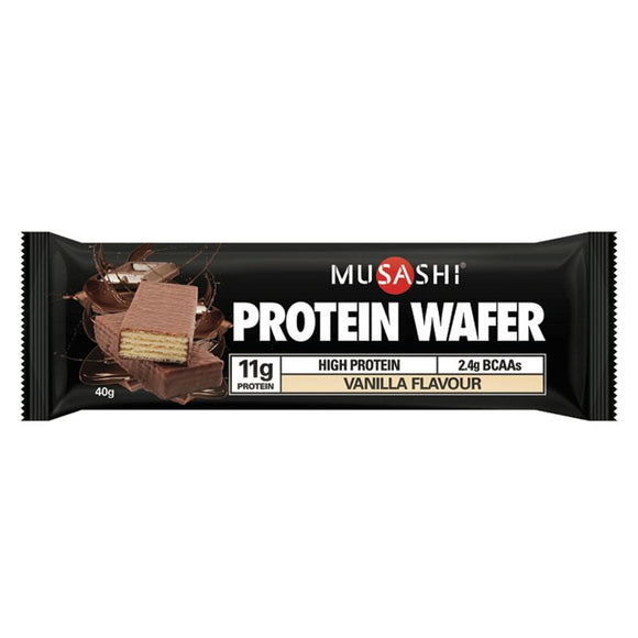 Musashi Protein Wafer Vanilla 40g