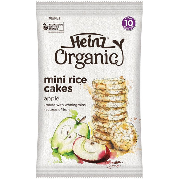 Heinz Organic Rice Cakes 40g