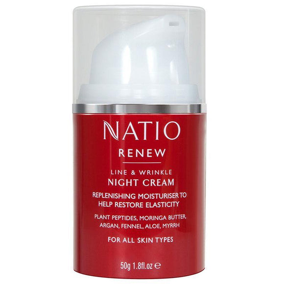 Natio Renew Night Cream 50g Online Only