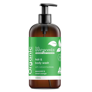 Little Innoscents Hair and Body Wash Spearmint and Orange 500ml