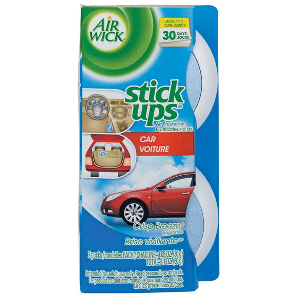 Air Wick Stick Ups Air Freshener Crisp Breeze 2 Pack