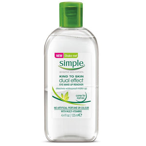 Simple Dual Effect Make Up Remover 125ml