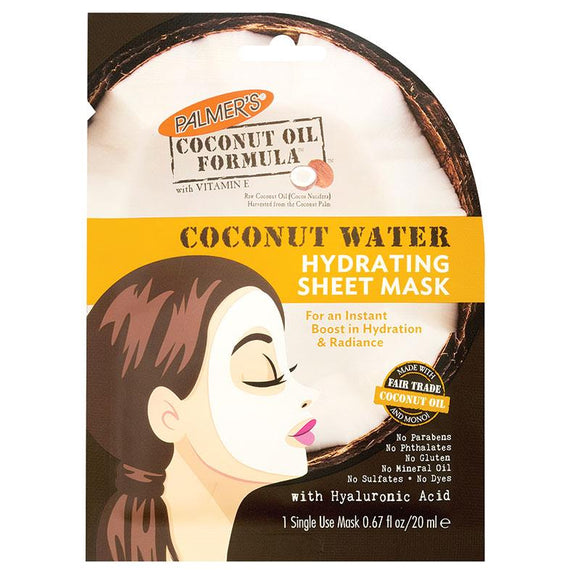Palmers Coconut Oil Hydrating Facial Sheet Mask 20ml