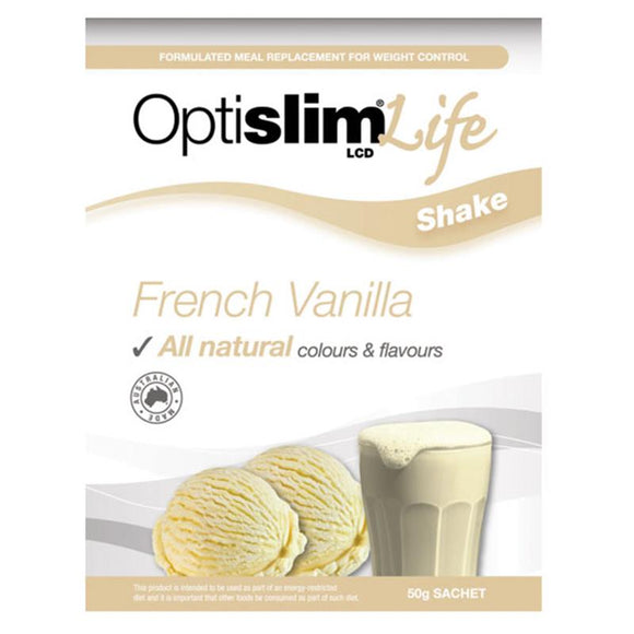 OptiSlim Life Shake Vanilla 50g Sachet