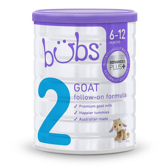 Bubs Goat Follow On Formula 800g Online Only