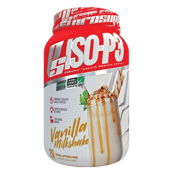 ProSupps ISO-P3 Isolate Protein Vanilla Milkshake 909g Online Only