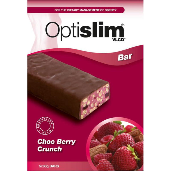 OptiSlim VLCD Bar Choc Berry Crunch 5