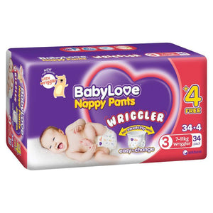 Babylove Nappy Pants Wriggler 34