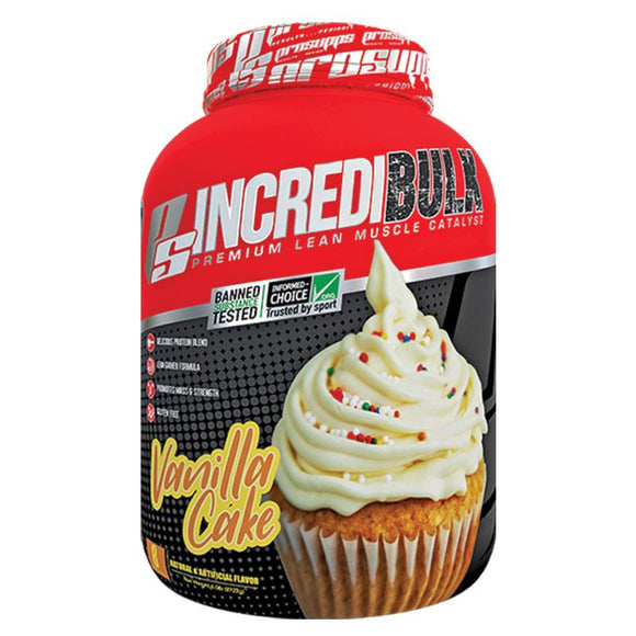 ProSupps Incredibulk Lean Muscle Catalyst Vanilla Cake 2.72kg Online Only