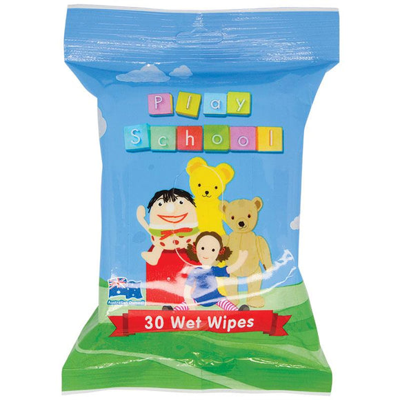 ABC Kids Play School Wet Wipes 30 Pack