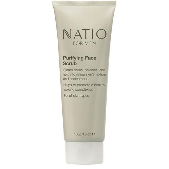 Natio Men's Purifying Facial Scrub 100g