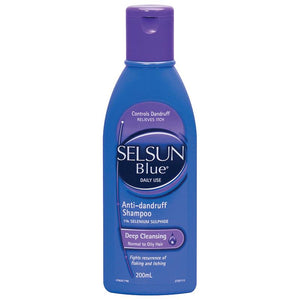 Selsun Blue Deep Cleansing Anti Dandruff Shampoo 200ml