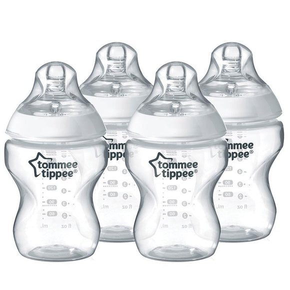 Tommee Tippee Closer to Nature Bottles 260ml 4 Pack