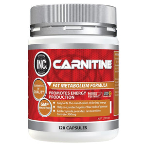 INC Carnitine 120 Capsules