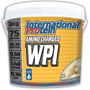 International Protein Amino Charged WPI Vanilla 3kg