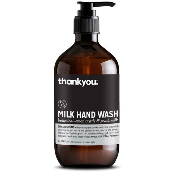 Thankyou Botanical Lemon Myrtle & Goats Milk Hand Wash 500ml