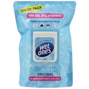 Wet Ones Be Fresh 80