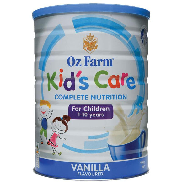 OZ Farm Kids Care Vanilla 900g Online Only